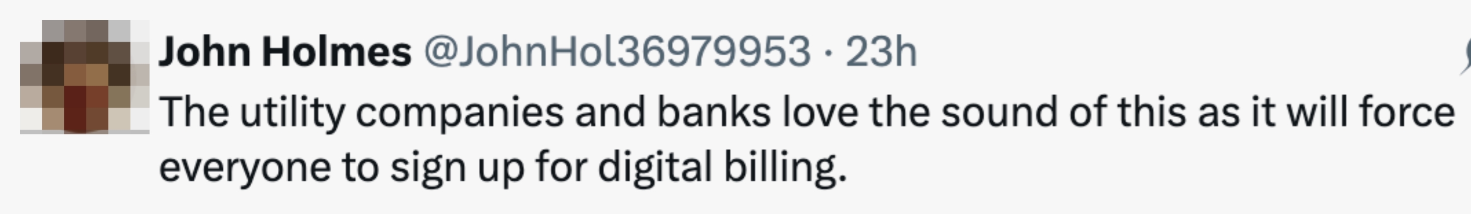  "The inferior  companies and banks emotion  the dependable  of this arsenic  it volition  unit  everyone to motion   up   for integer  billing."