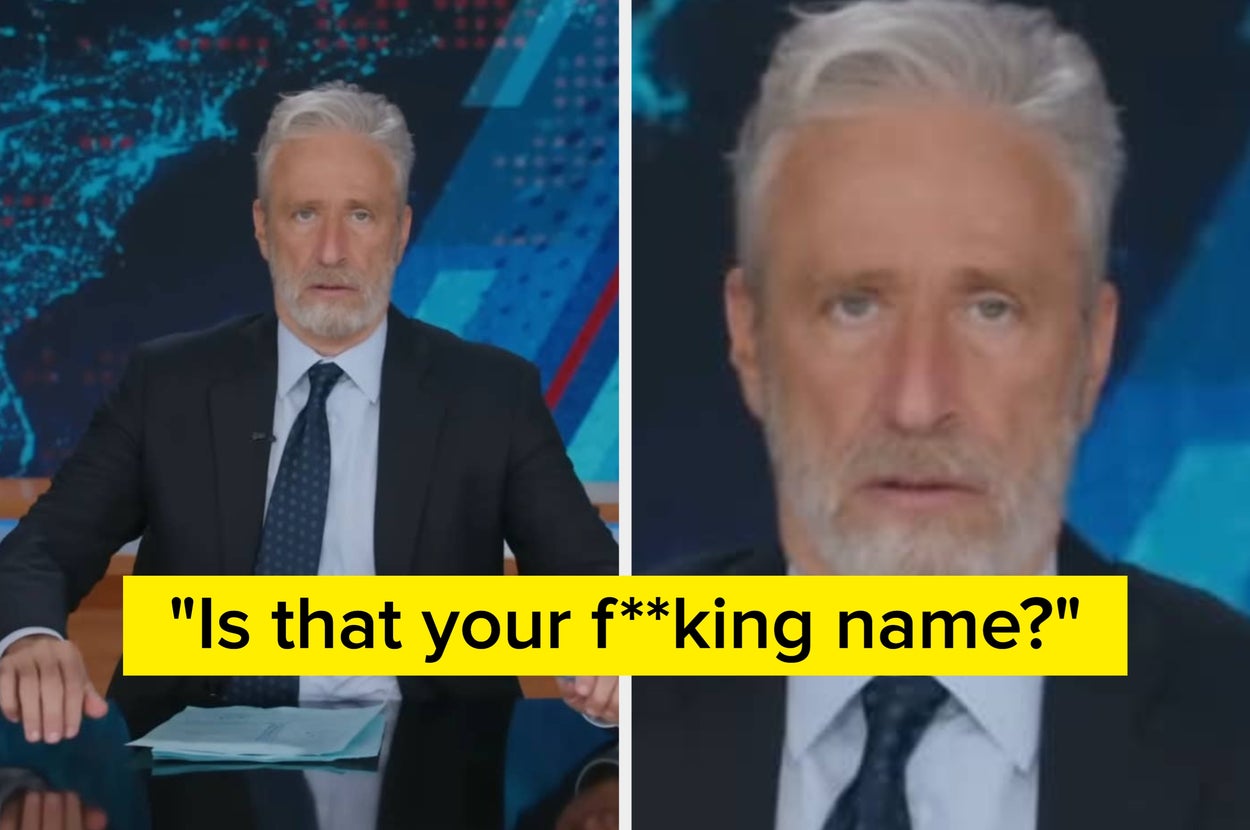 "Is That Your F**king Name?": Jon Stewart Just Torched Trump With 1 Simple Burning Reminder