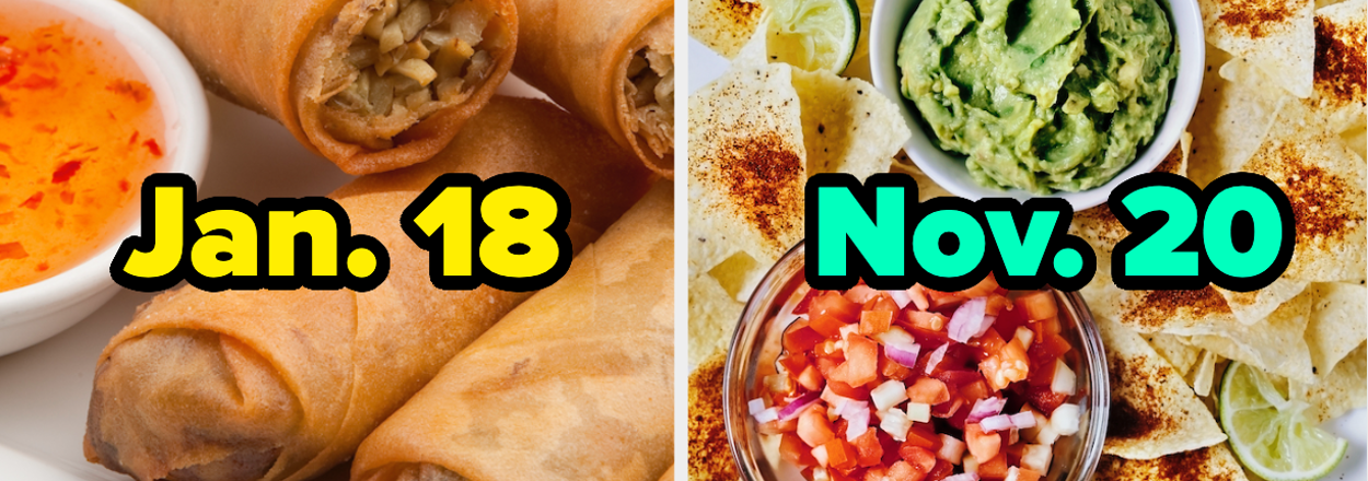 Your Food Choices Will Reveal Your Exact Birthday, And We're 100% Confident About That