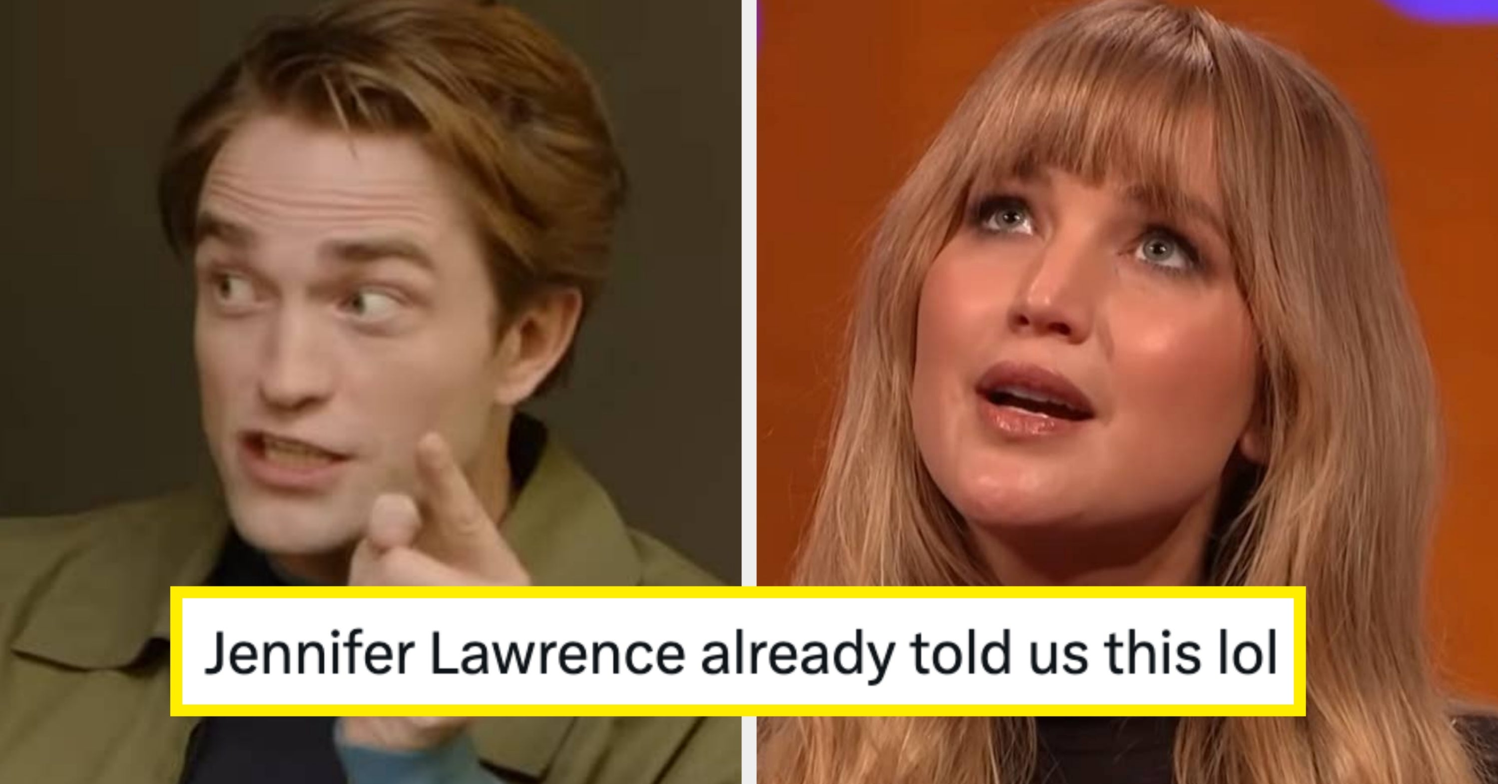 “Jennifer Lawrence Didn't Lie”: Robert Pattinson’s Viral Relationship Advice Has People Reexamining This Hilarious Story About Him Crashing A Girls’ Night
