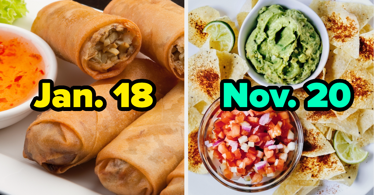 Your Food Choices Will Reveal Your Exact Birthday, And We're 100% Confident About That