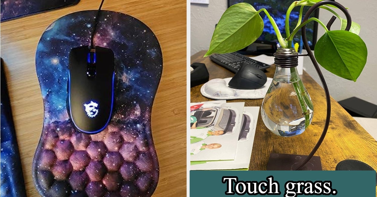 28 Actually Attractive Office Products To Take Your Workspace From “Corporate” To “Cozy”