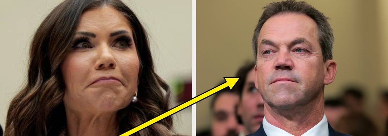 Kristi Noem's Husband's 14-Word Response To Questions About His Alleged Fetish Scandal Is Certainly...Something