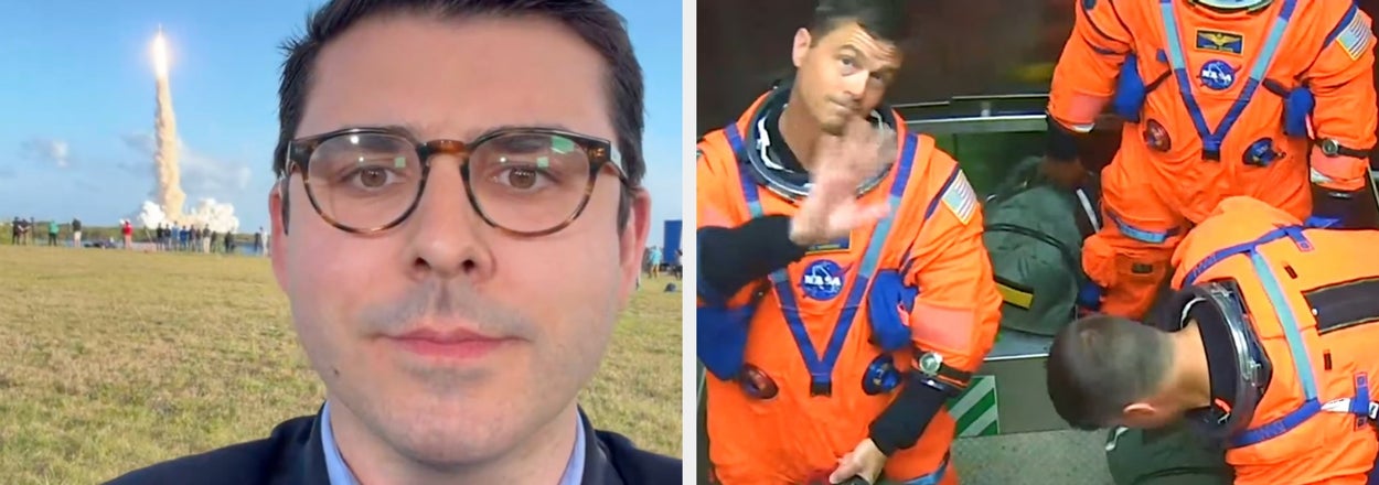 38 Hilarious, Mind-Blowing, And Seriously Cool Tweets About The NASA Artemis II Launch