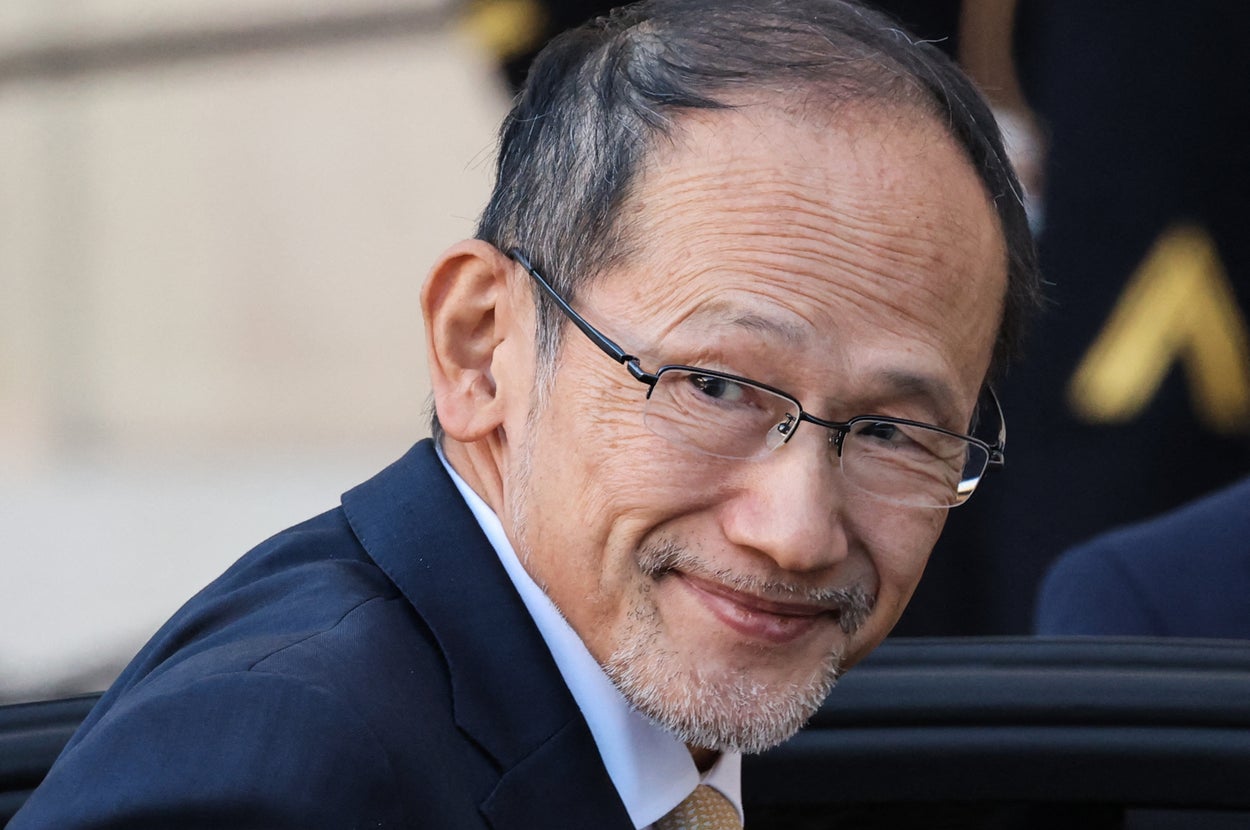 鈴木秀夫駐仏フランス大使 / Ludovic MARIN / AFP＝時事