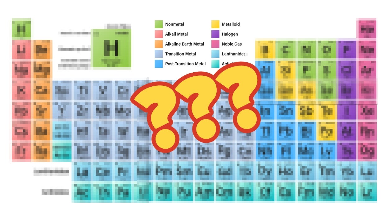 I'm Not Calling You Unintelligent, But You Might Feel That Way After You Take This Periodic Table Elements Quiz