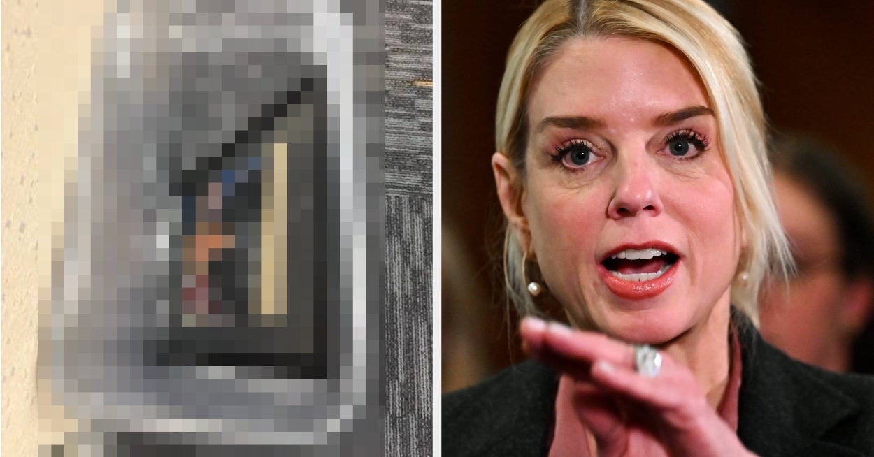 Wait Till You See What Happened To Pam Bondi's Portrait After Donald Trump Fired Her