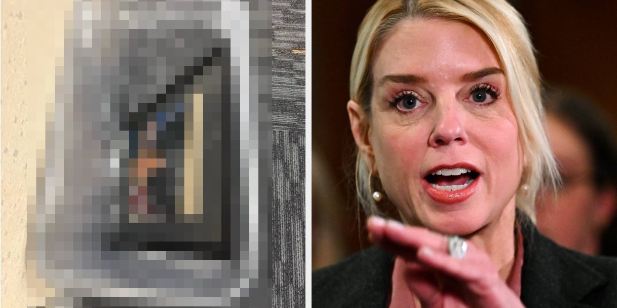 Wait Till You See What Happened To Pam Bondi's Portrait After Donald Trump Fired Her