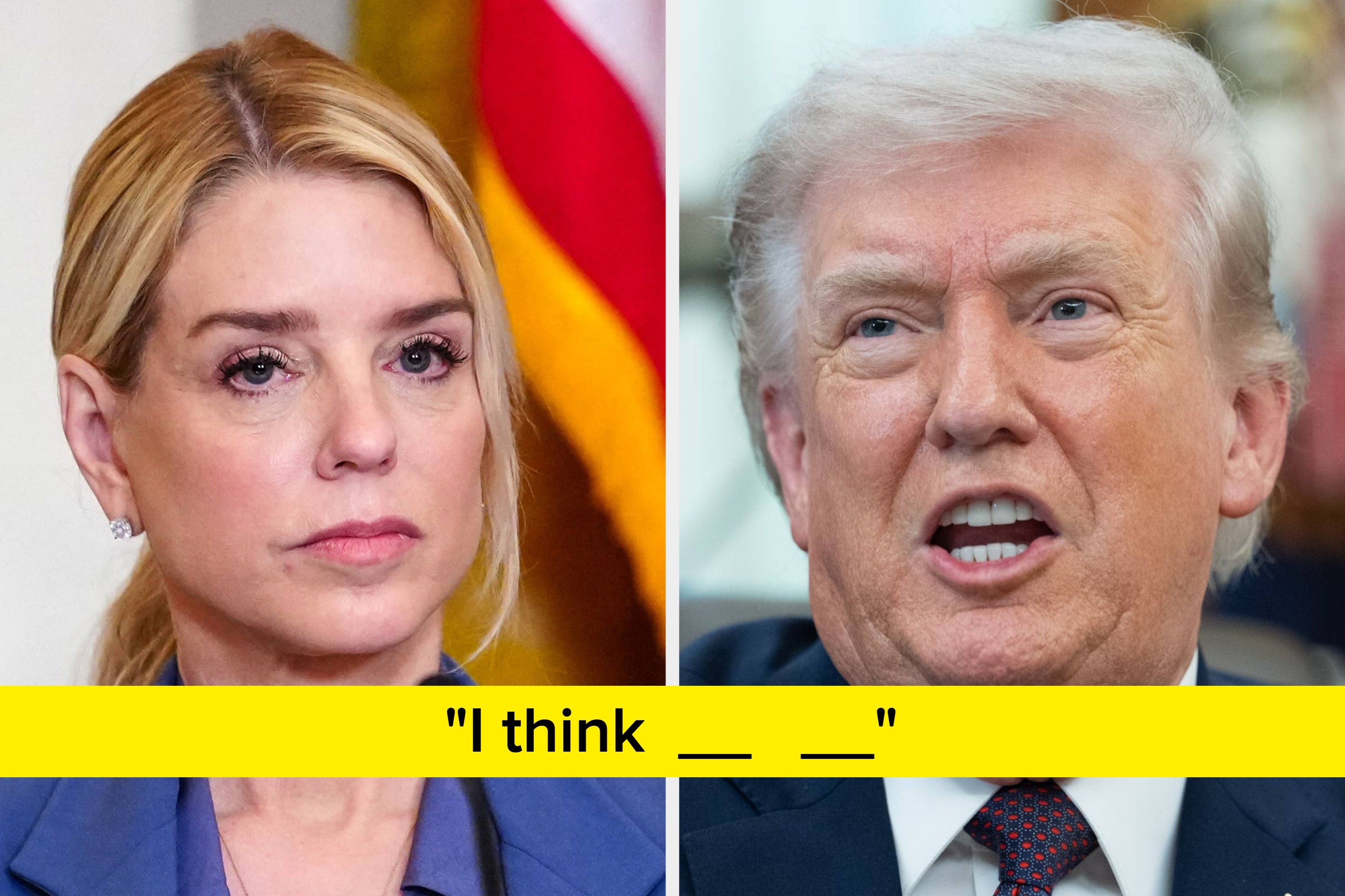 These Are The Four Brutal Words Trump Reportedly Used To Fire Pam Bondi