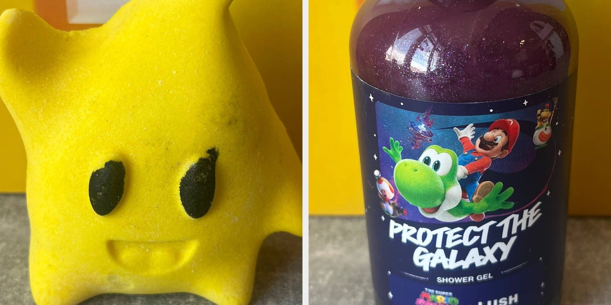 Here’s The Lowdown On Lush’s Limited Edition Super Mario Galaxy" Range — And The Out-Of-This-World Products Are Straight Out Of Mushroom Kingdom