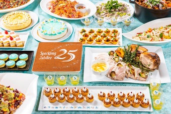 ディズニーシー25周年を記念した限定ビュッフェのイメージ