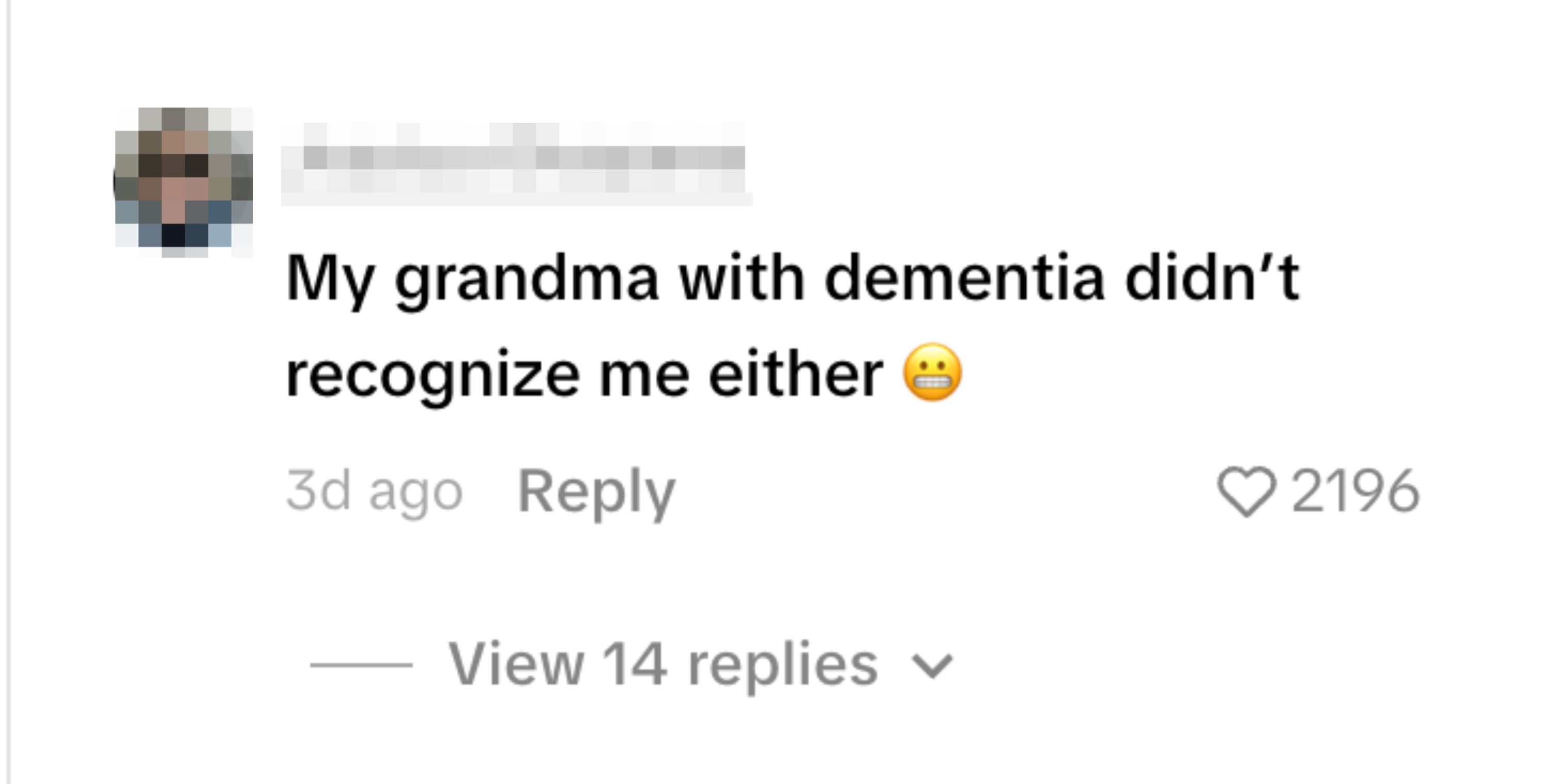 Kommentar av Jessica Okayama: "Min bestemor med demens kjente meg heller ikke igjen."