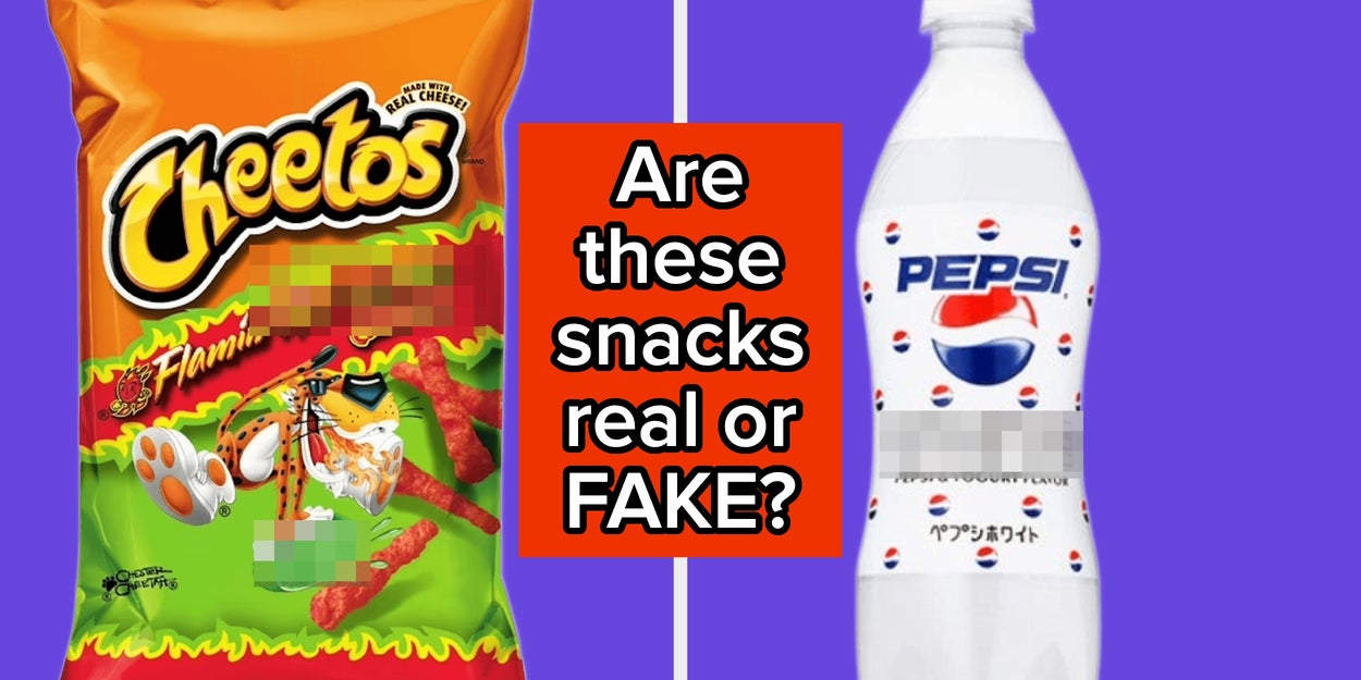 Are These Snacks Real Or Are They Made Up?