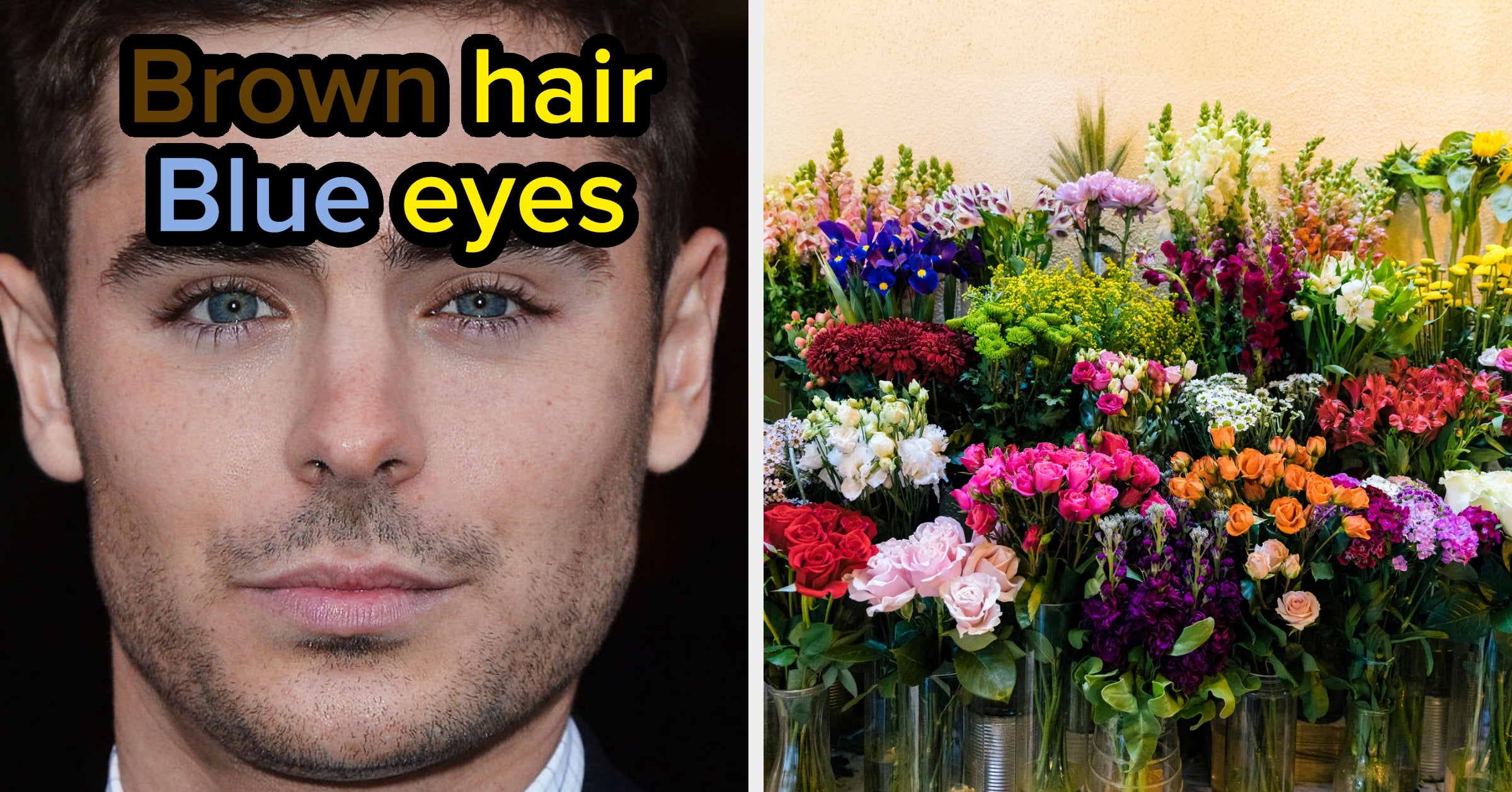 Your Flower Choices Will Reveal Your Future Soulmate's Eye And Hair Color