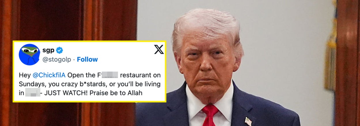 People Have Turned Trump's Latest Iran Post Into A Meme
