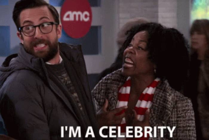  "I'M A CELEBRITY."