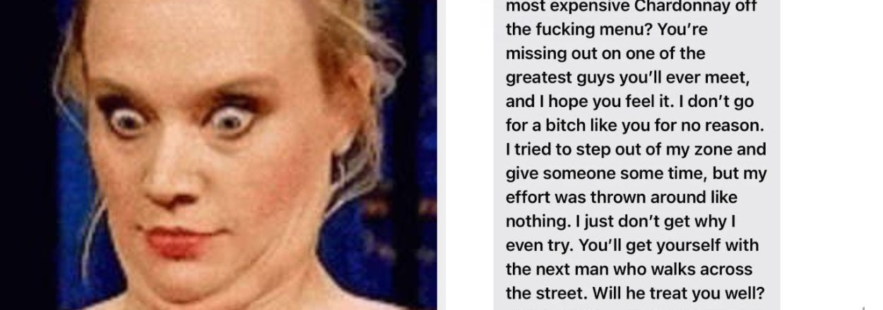 The Text Messages This Man Sent A Woman After Being Rejected Are Going Viral, And It's Exactly Why Heterosexual Dating Is A Nightmare For Women In This Country