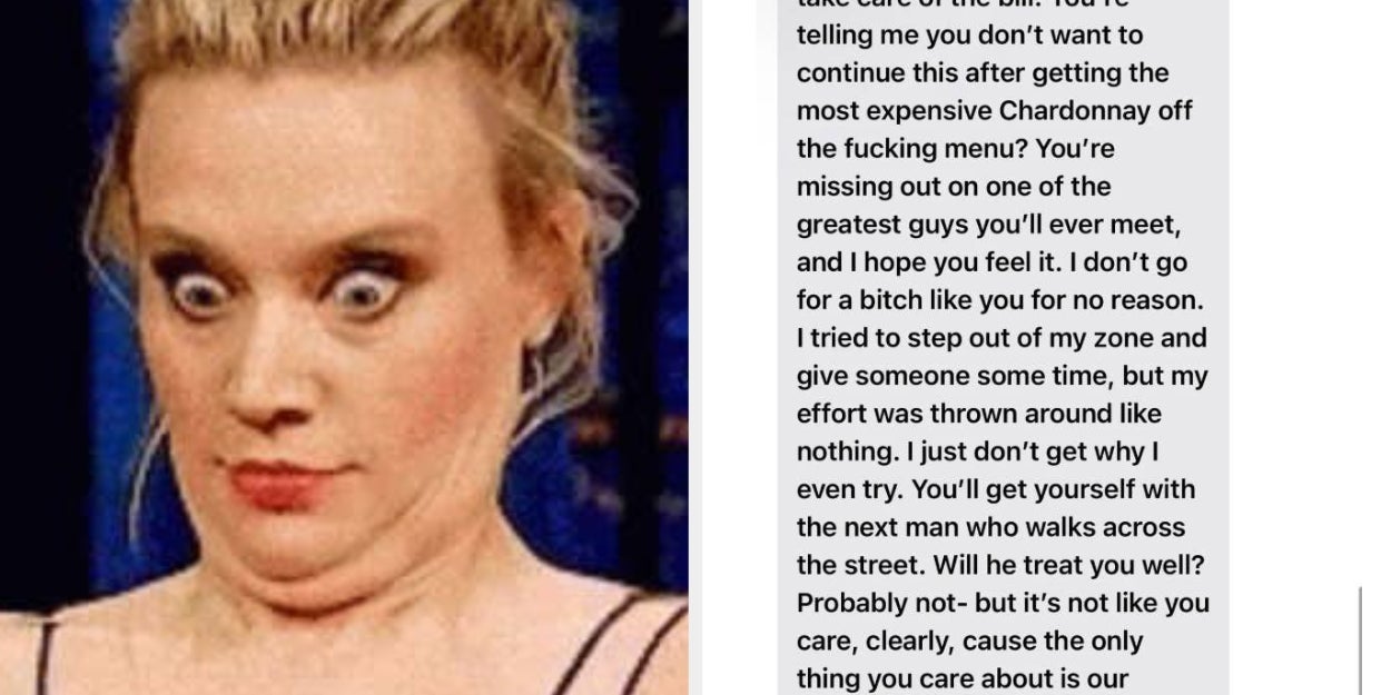 Woman's Shocking Dating Messages Show Red Flags