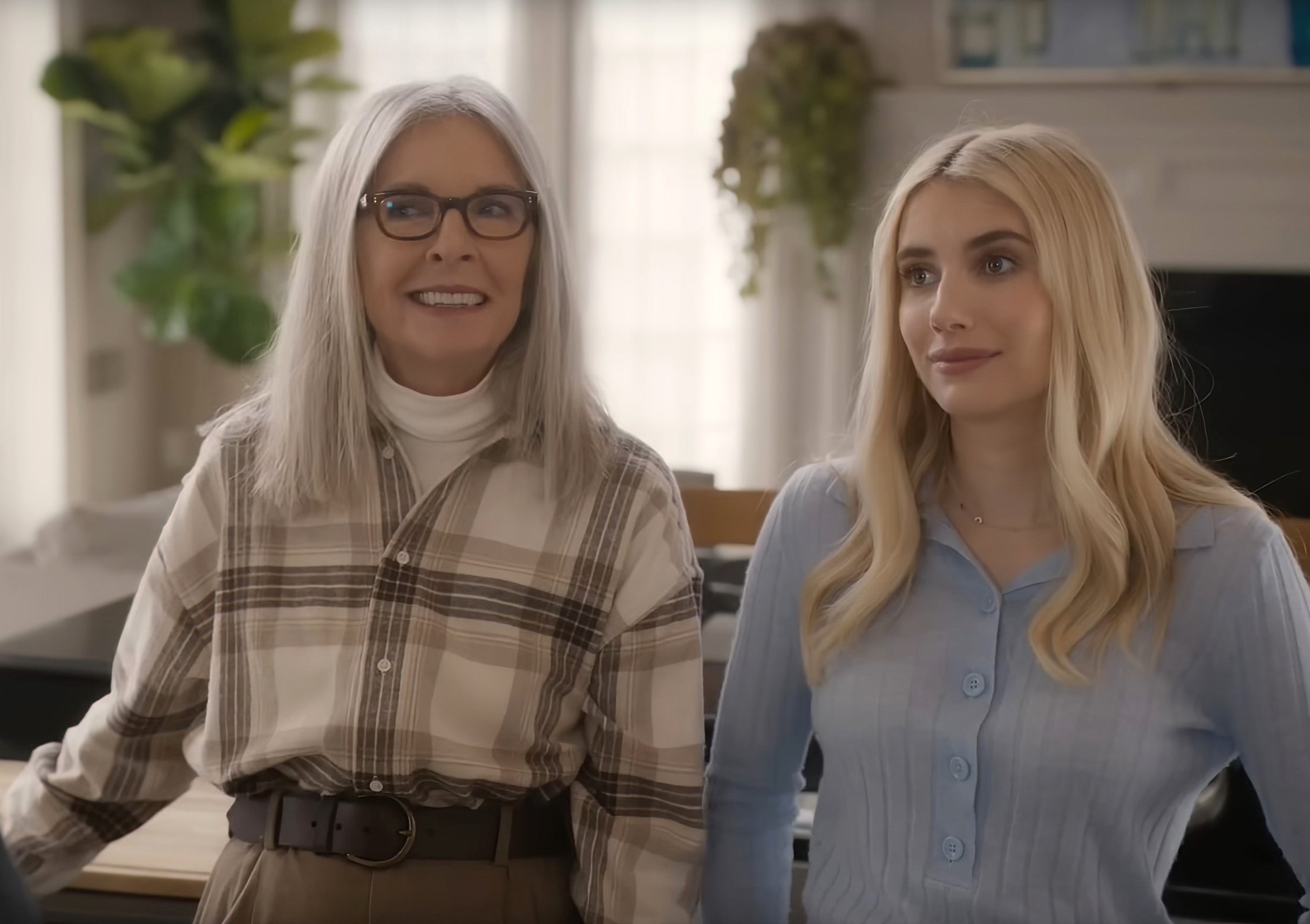 Diane Keaton and Emma successful "Maybe I Do"