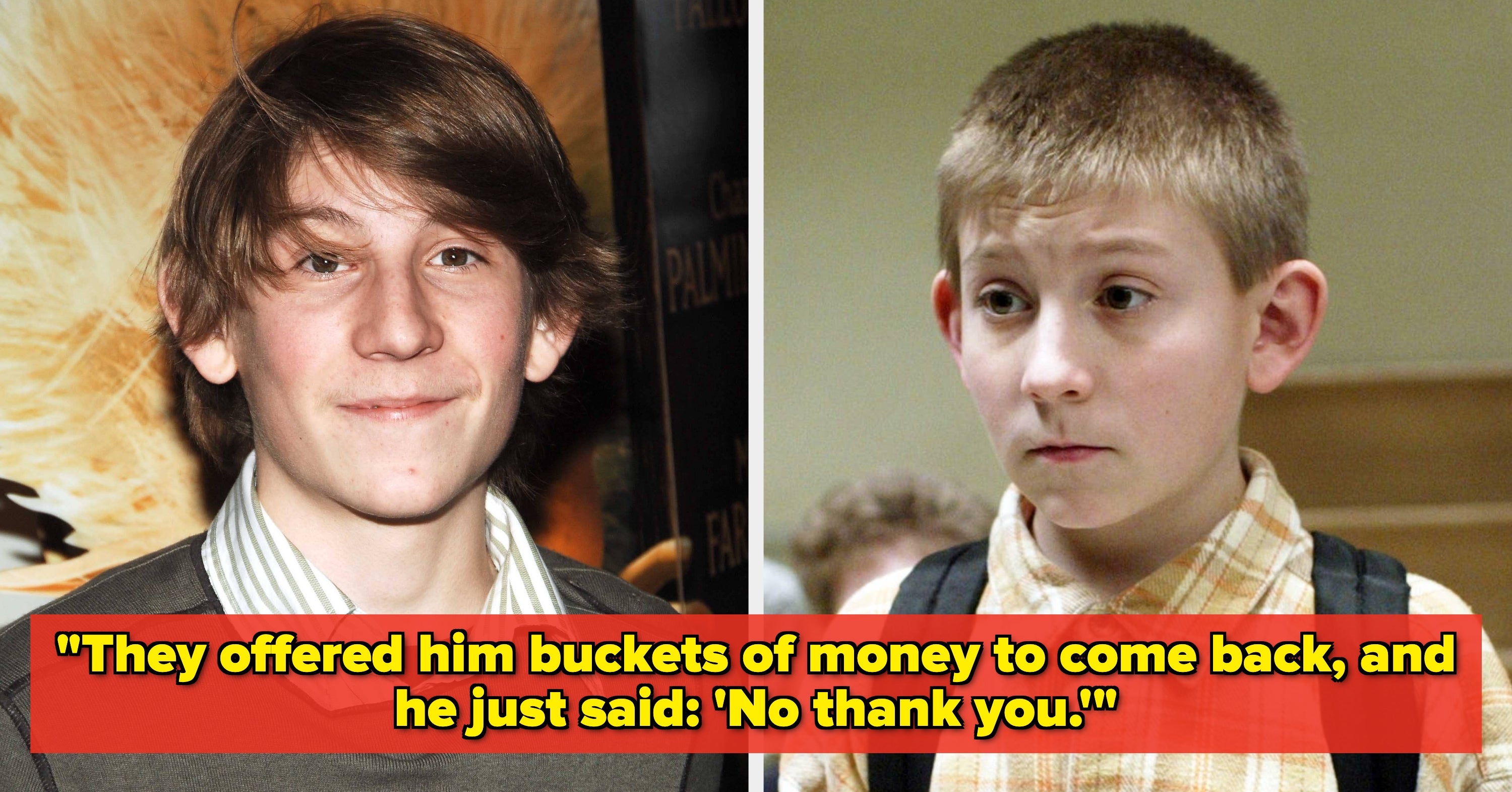 “Malcolm In The Middle” Star Erik Per Sullivan Turned Down “Buckets Of Money” To Return For The Sequel Series, And People Are Weirdly Proud Of Him