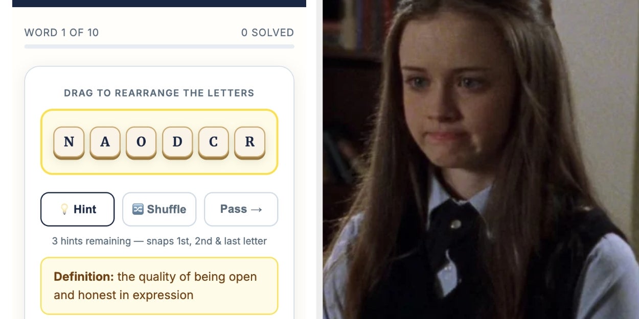 You Might Be An Actual Genius If You Can Unscramble These 10 SAT Words Without Any Hints