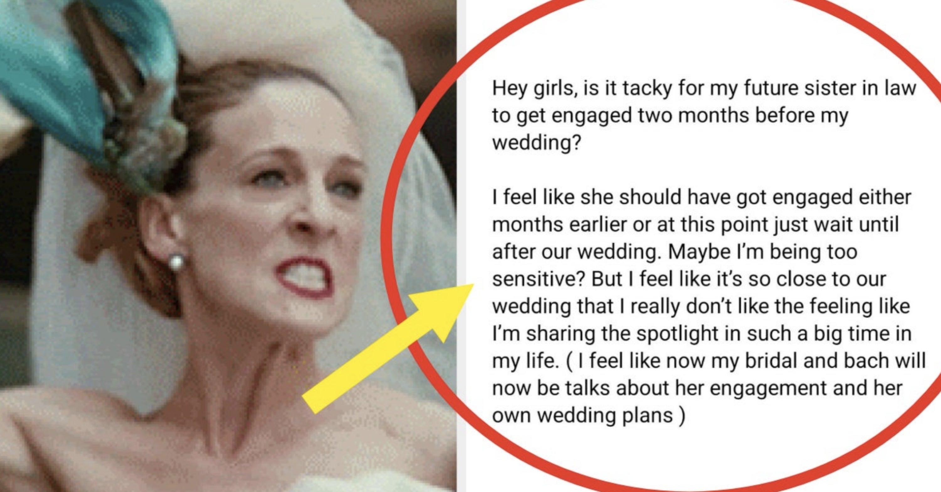 15 Screenshots Of Brides Acting Completely Out Of Line Simply Because They're Getting Married