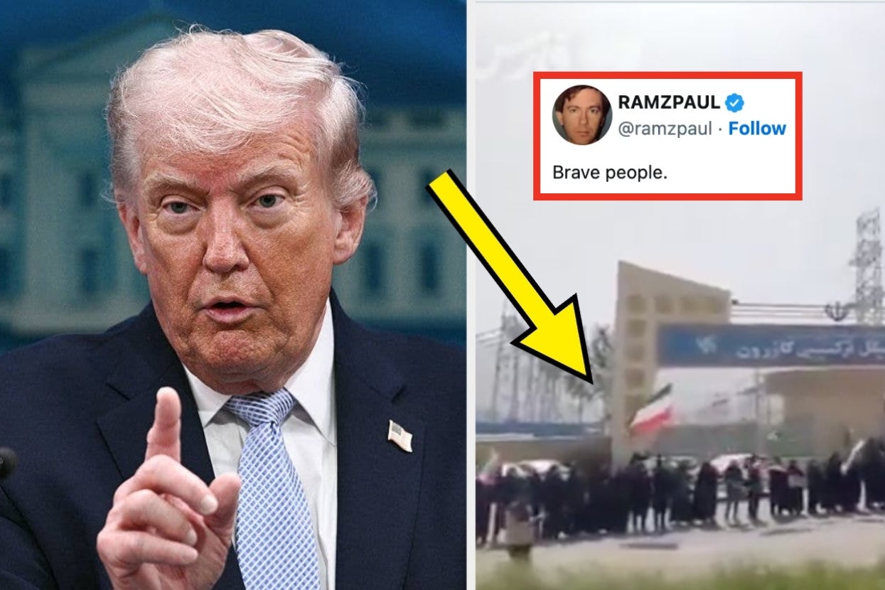 These Videos Of Iranians Forming Human Chains Around Their Power Plants Are Going Viral After Trump’s Escalating Threats