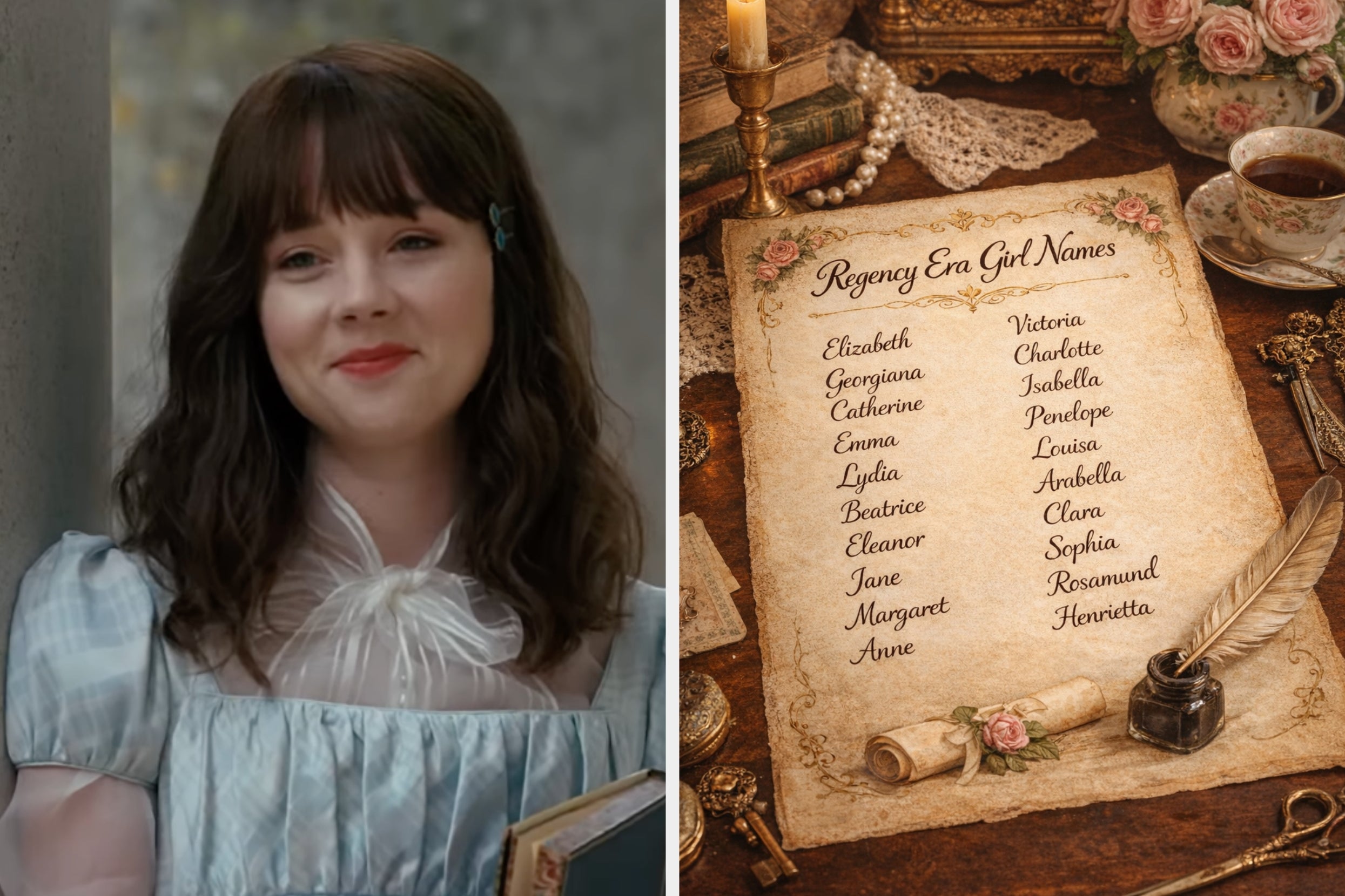 Choose A Regency Girl Name For Every Letter And I’ll Reveal Which “Bridgerton” Character Matches Your Personality