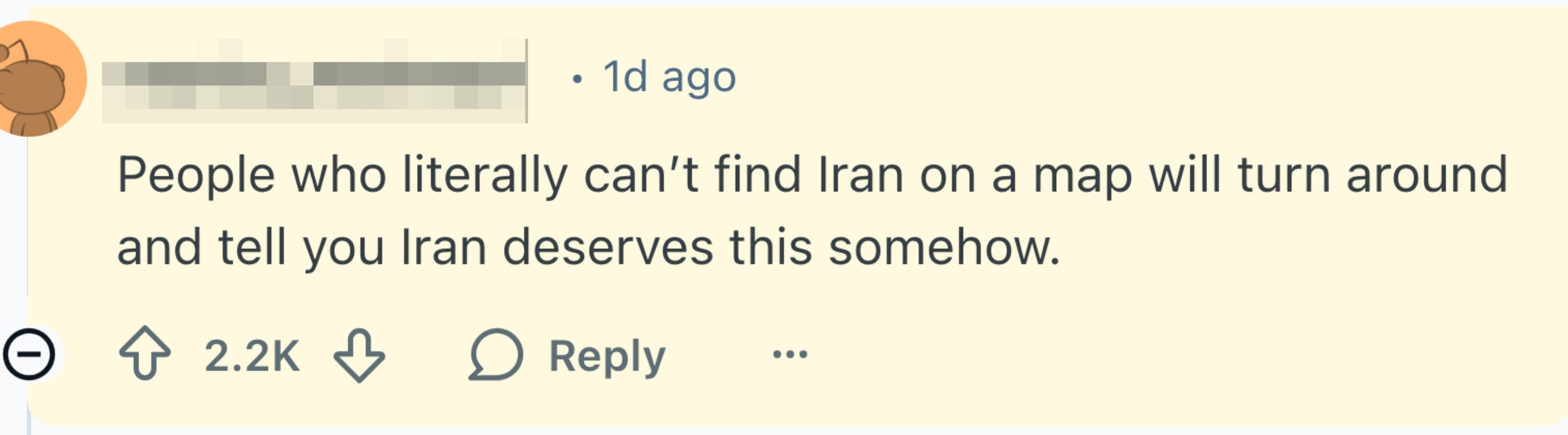 Kommentar diskuterer hvordan folk som ikke er informert om Iran, fortsatt gjør dommer om landet