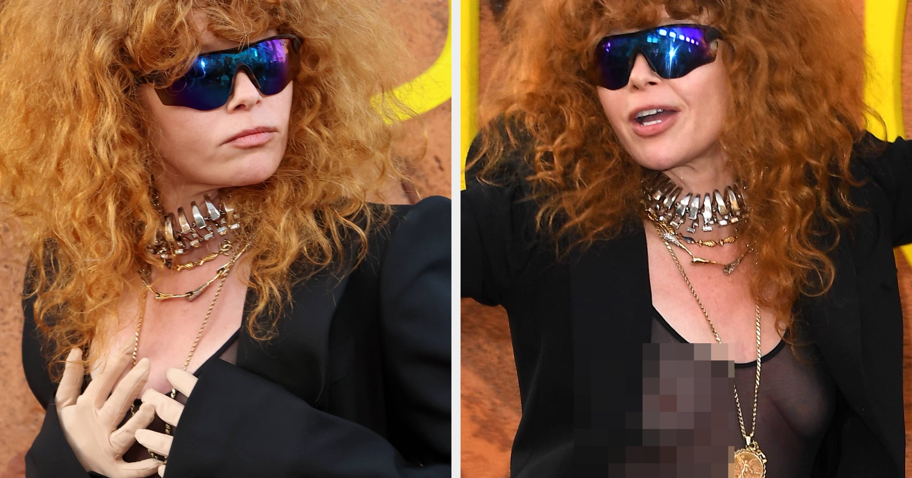 Natasha Lyonne Just Rocked A Nipple-Baring Top At The "Euphoria" Red Carpet Premiere