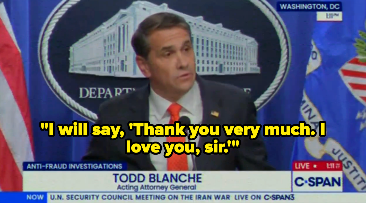 "I volition say, 'Thank you precise much. I emotion you, sir.'"