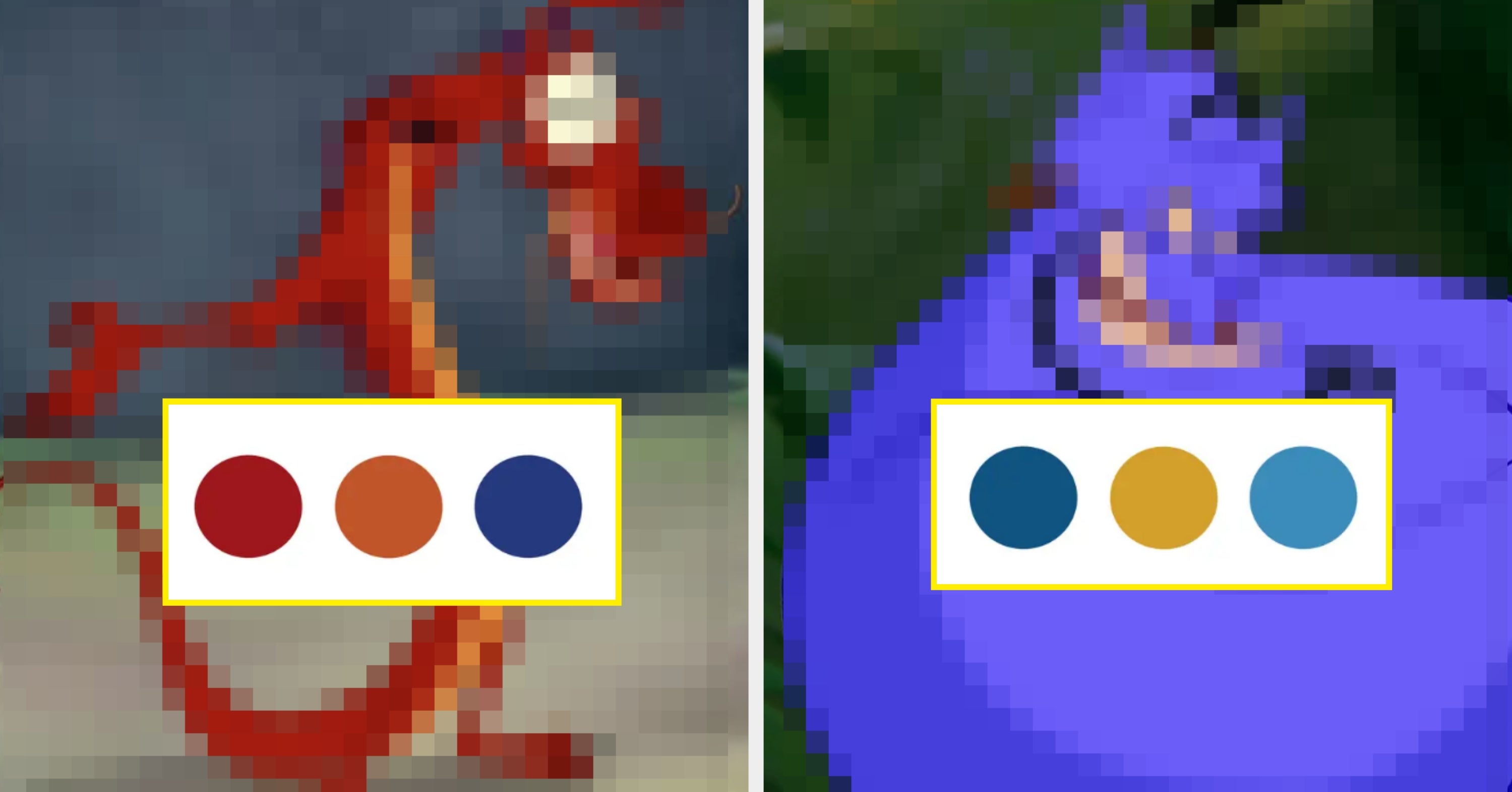 It's Going To Be HARD, But Can You Identify The Disney Character Associated With Each Three-Color Palette?