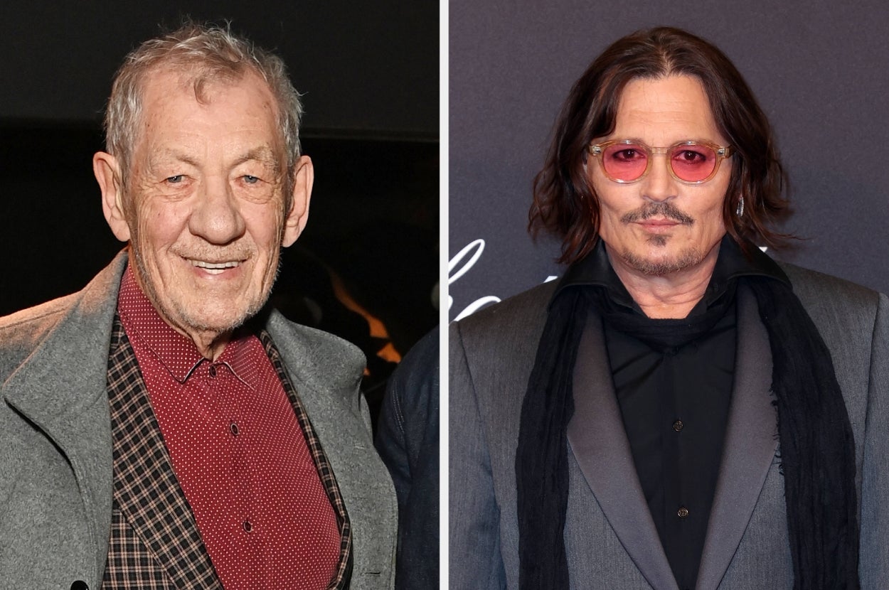 Yikes, Ian McKellen Hyped Up Johnny Depp In The Disgraced Actor's Hollywood Comeback