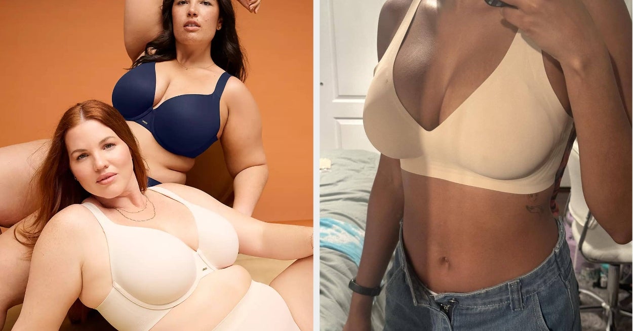 If You Absolutely Loathe Wearing A Bra, These 27 Comfy Options Just Might Change Your Mind