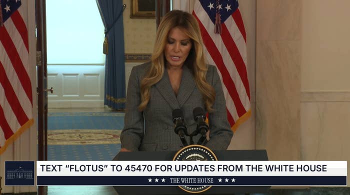  "Text 'FLOTUS' to 45470 for updates from the White House."