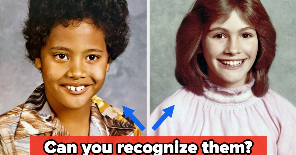 Sorry, Only People With Elite Facial Recognition Can Identify These 18 Actors From Their Childhood Photos