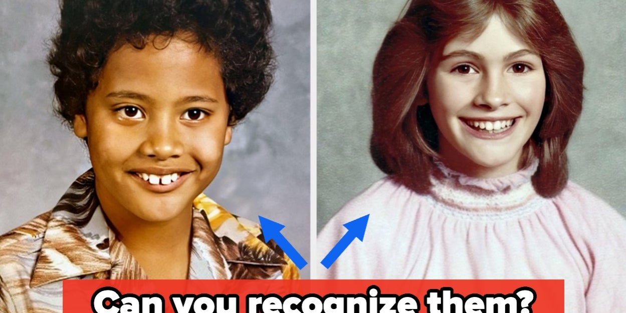Only People With Superior Facial Recognition Skills Can Identify These 18 Actors From Their Childhood Photos