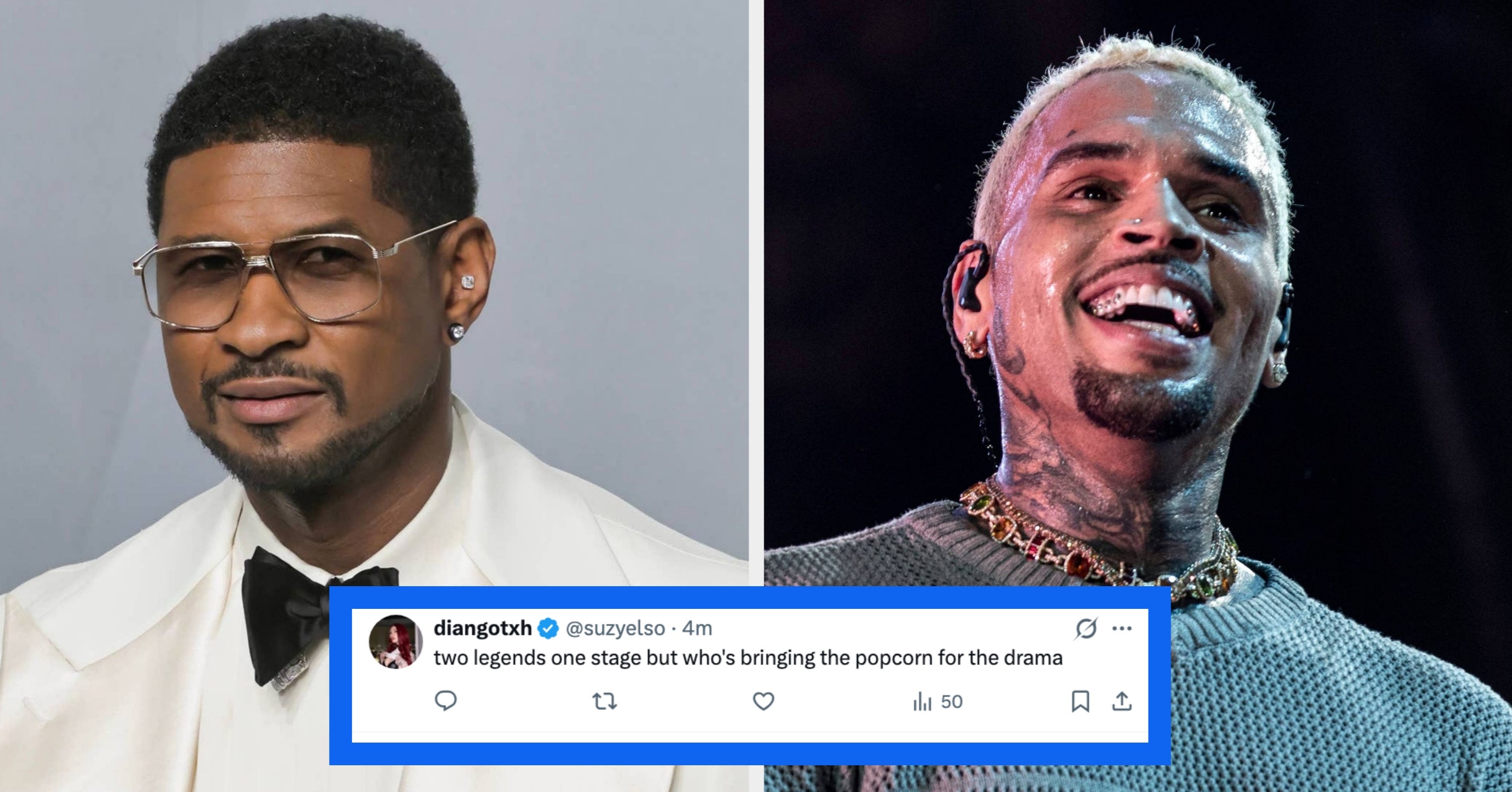 Usher And Chris Brown Are Going On Tour Together, And I Feel Like Missed Something Because Don't They Hate Each Other?