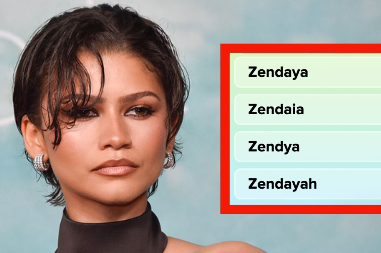 Do You Know The Correct Spelling Of These Celebrities' Names?
