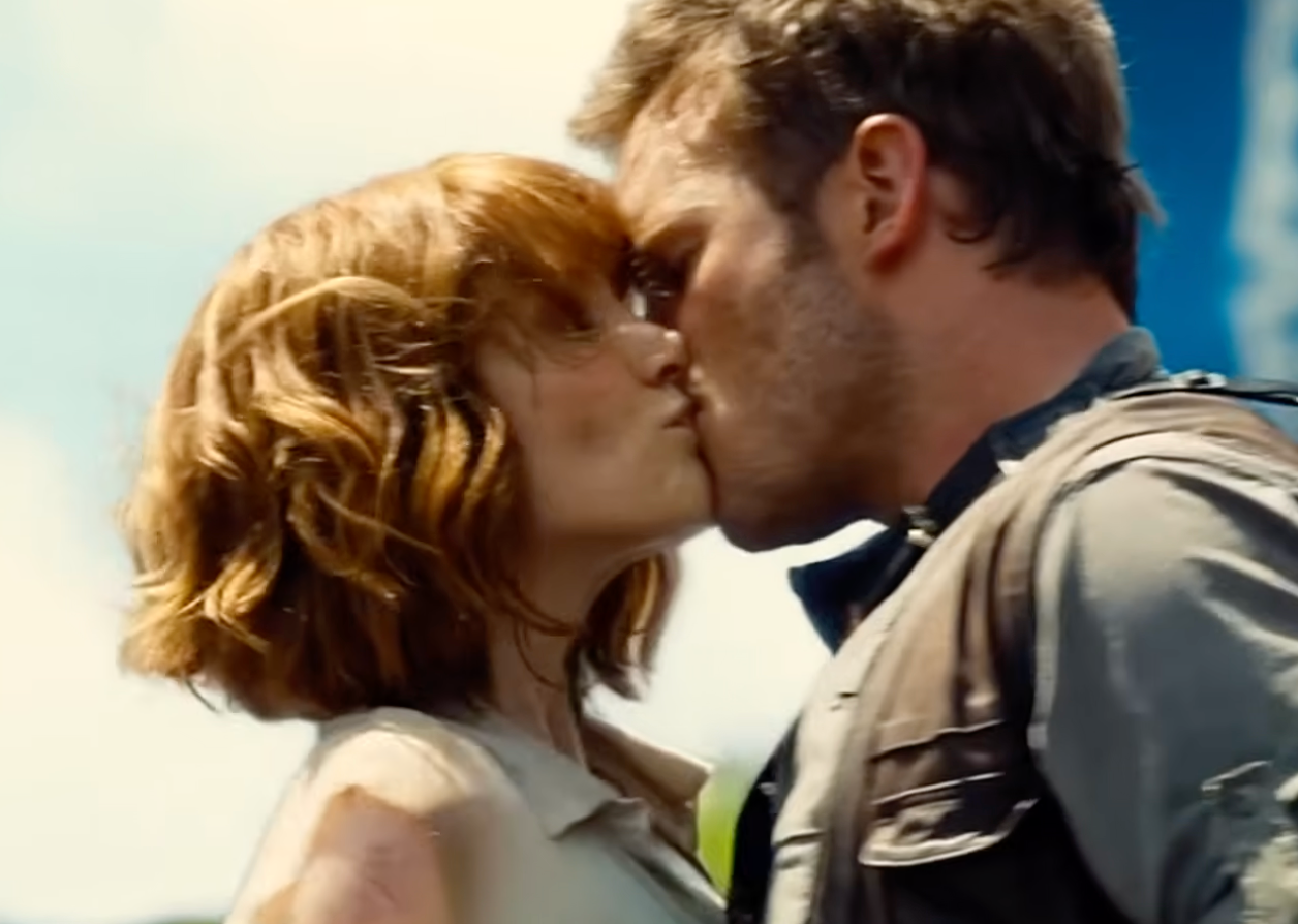 Two radical sharing a buss scene, 1 with abbreviated hairsbreadth and a casual outfit, the different with abbreviated hairsbreadth and rugged attire