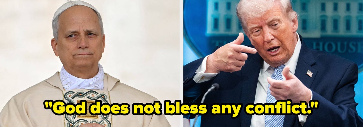 "If The Pope Is Calling You Out, You're Losing": Pope Leo's Response To MAGA Saying God Is Pro-Iran War Is Going Viral