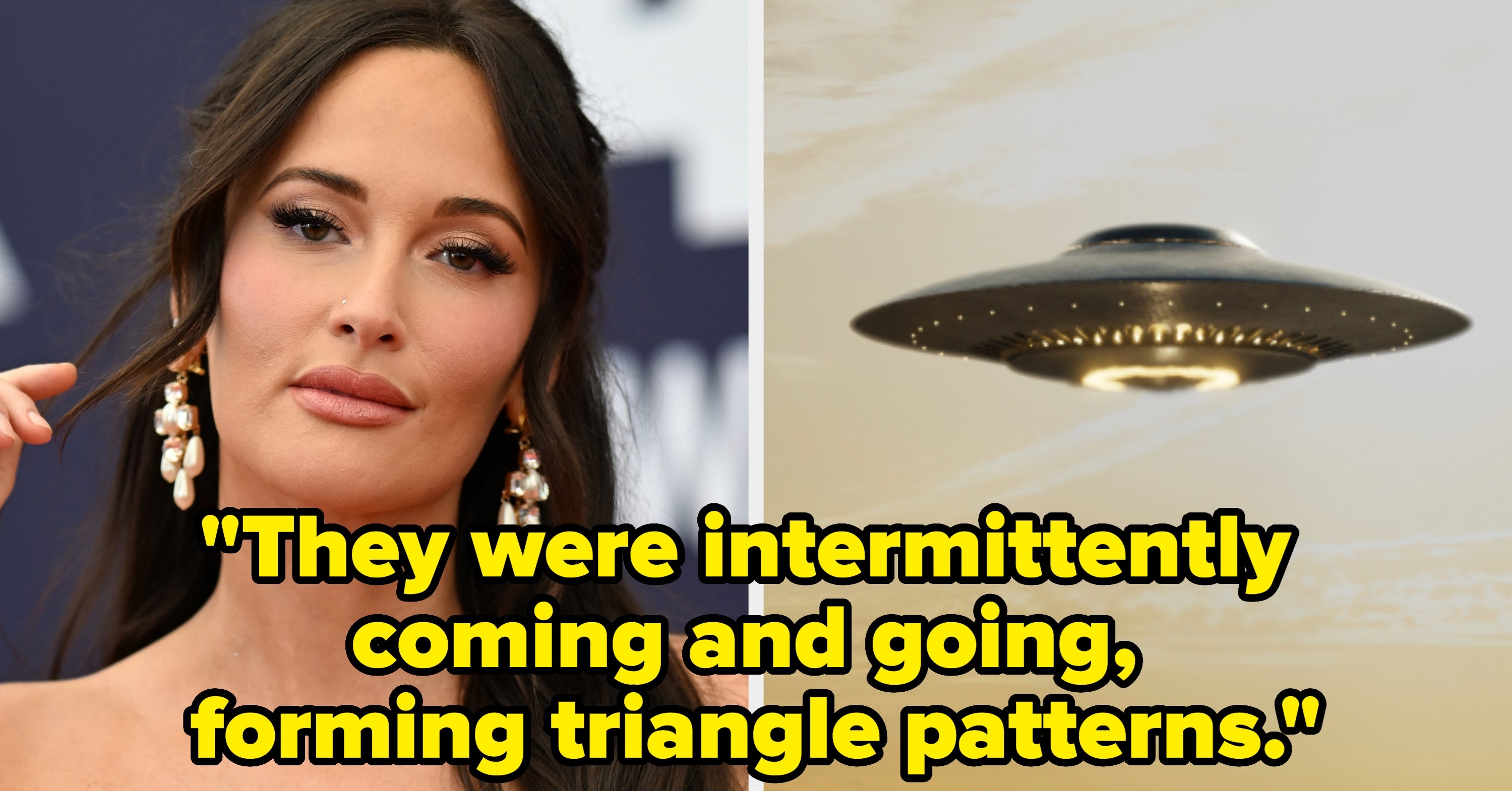 Kacey Musgraves Says That She Was Followed By UFOs, And I Might Just Be Convinced