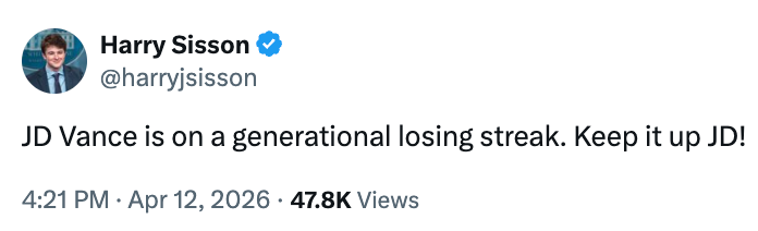 21 PM, April 12, 2026, with 47.8K views