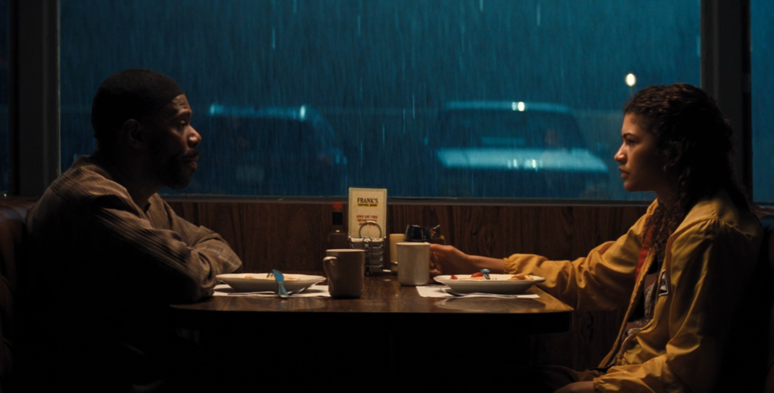 Zendaya and Colman successful  a "Euphoria" scene