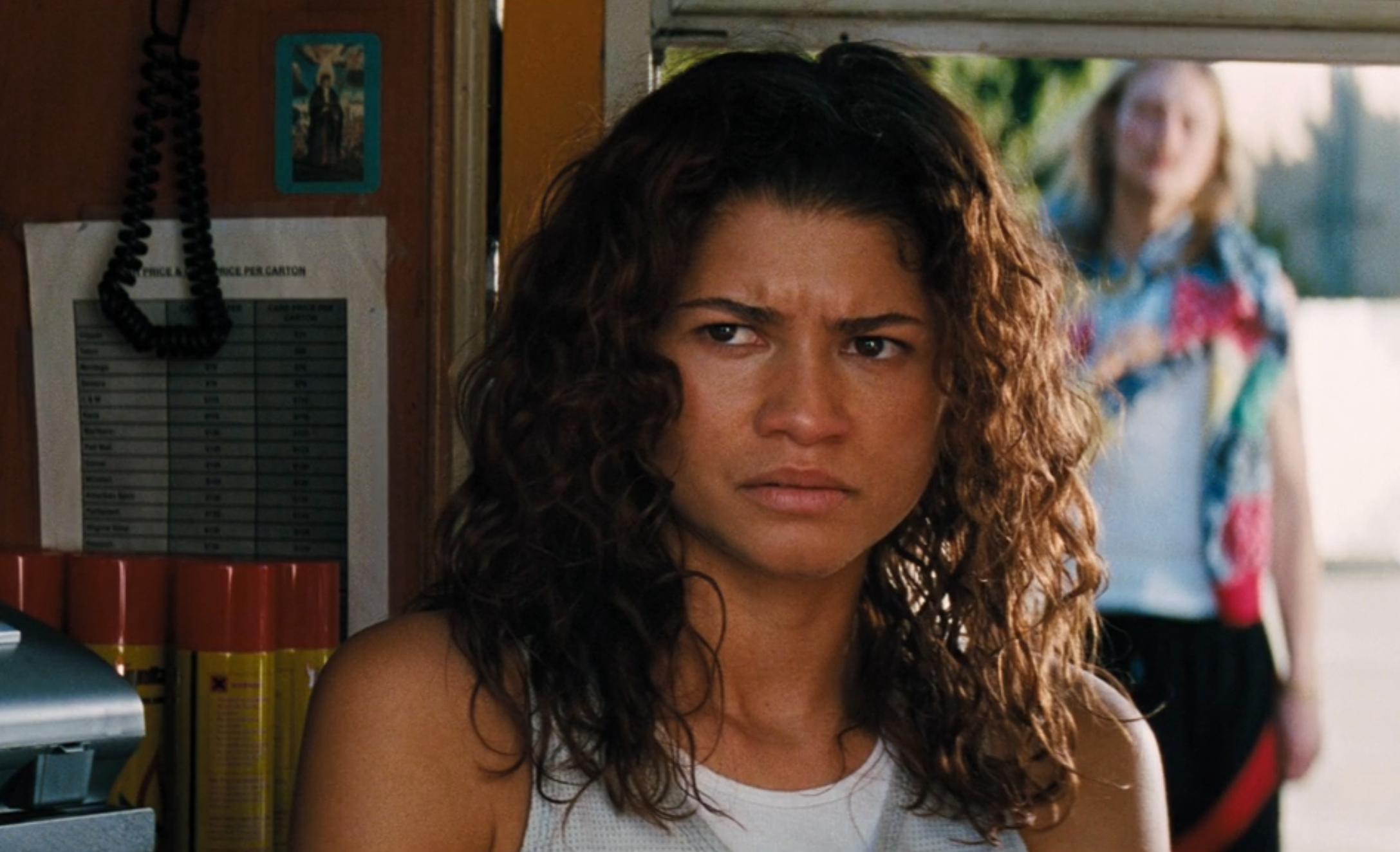 Zendaya successful  a "Euphoria" scene