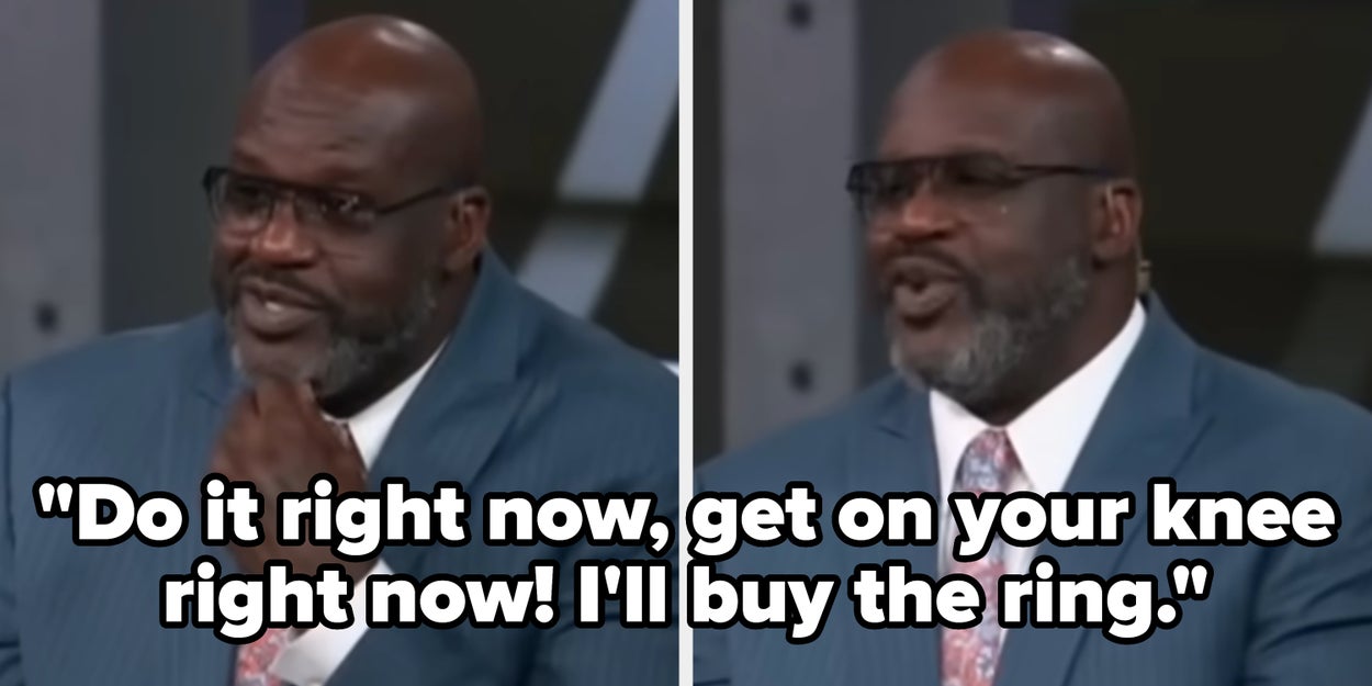 Shaq's Interview With The Viral NBA Couple