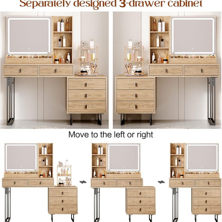 Movable Vanity 32 Best Makeup Vanities For Getting Ready