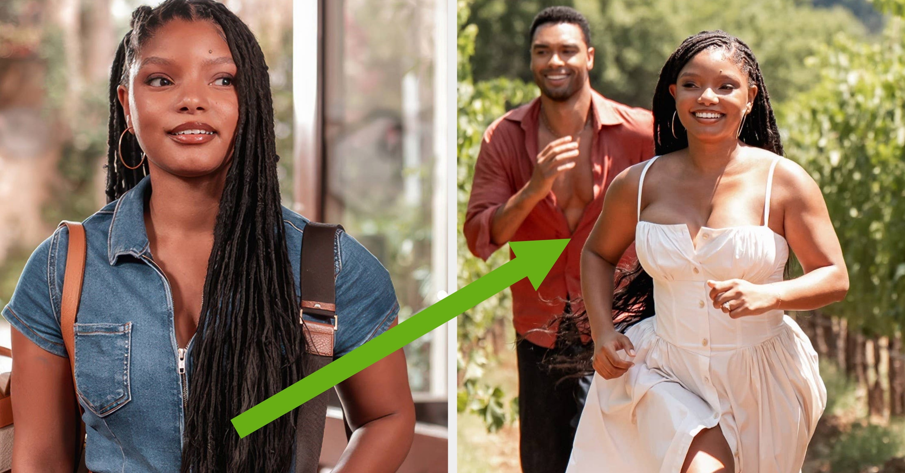 In "You, Me & Tuscany," Halle Bailey's Character Is For All The Black Women Who Were Told To Stop Believing In "Sunshine And Rainbows"