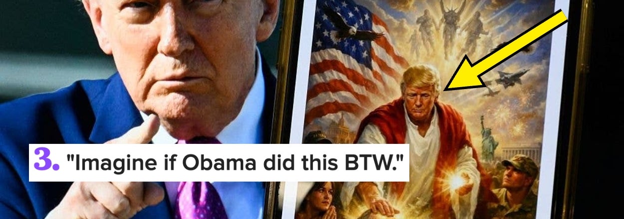 Christians Are Reacting To Donald Trump's AI Photo Depicting Him As Jesus, And...Yikes