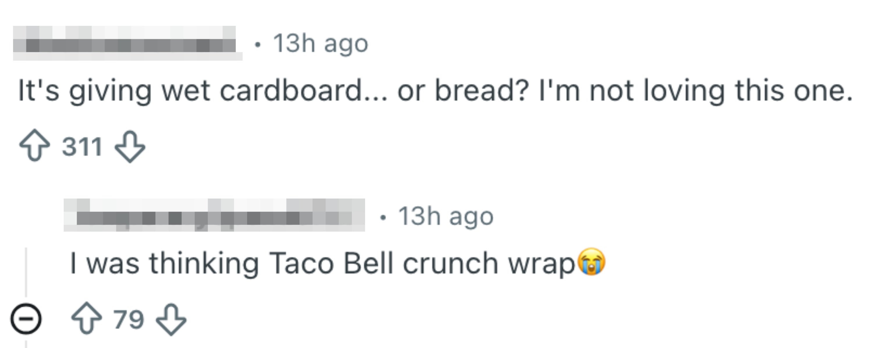 Social media speech   joking Zendaya's outfit resembling bedewed  cardboard, bread, oregon  a Taco Bell crunch wrap